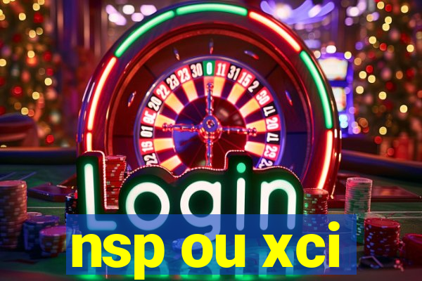 nsp ou xci